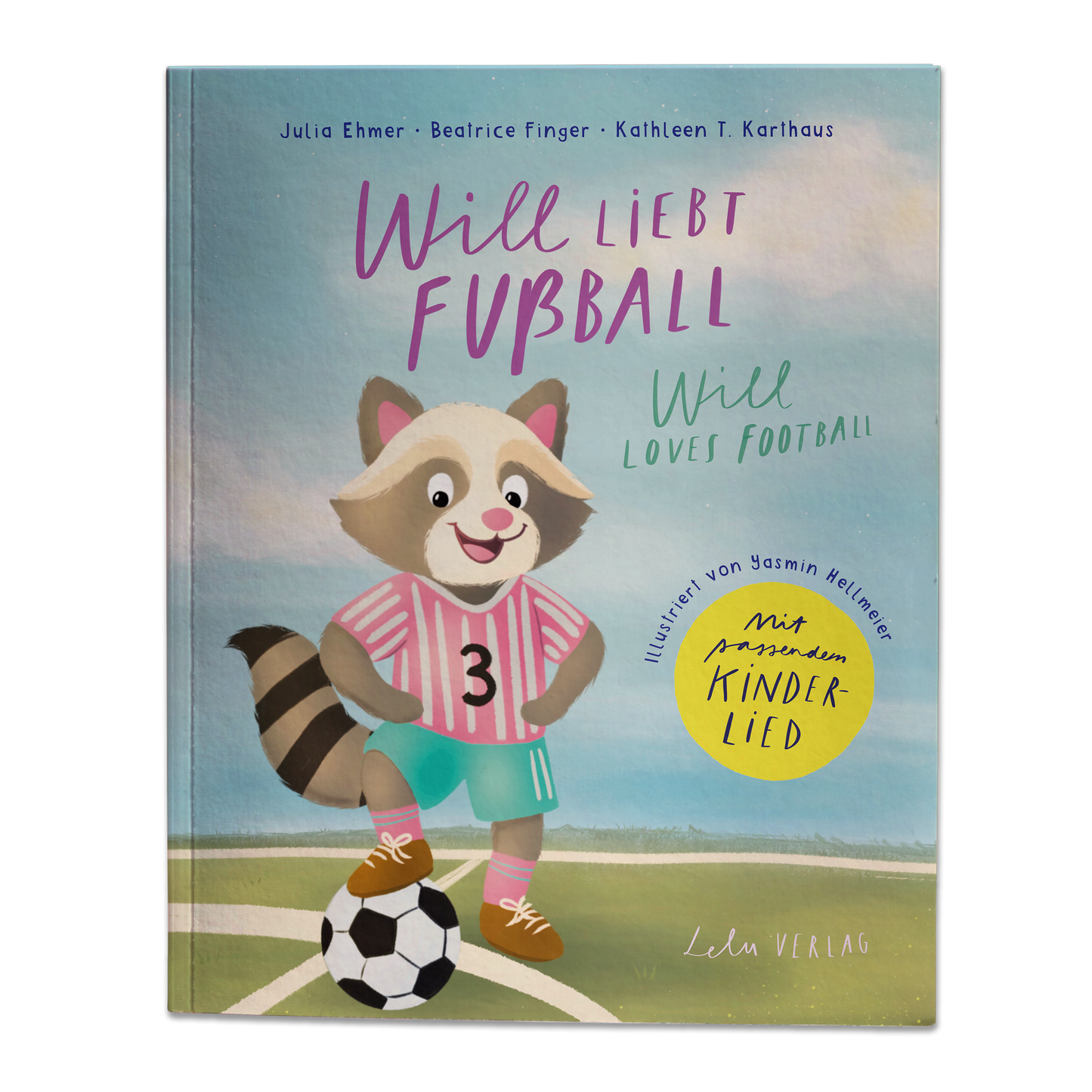 Kinderbuch "Will liebt Fußball - Will loves football"