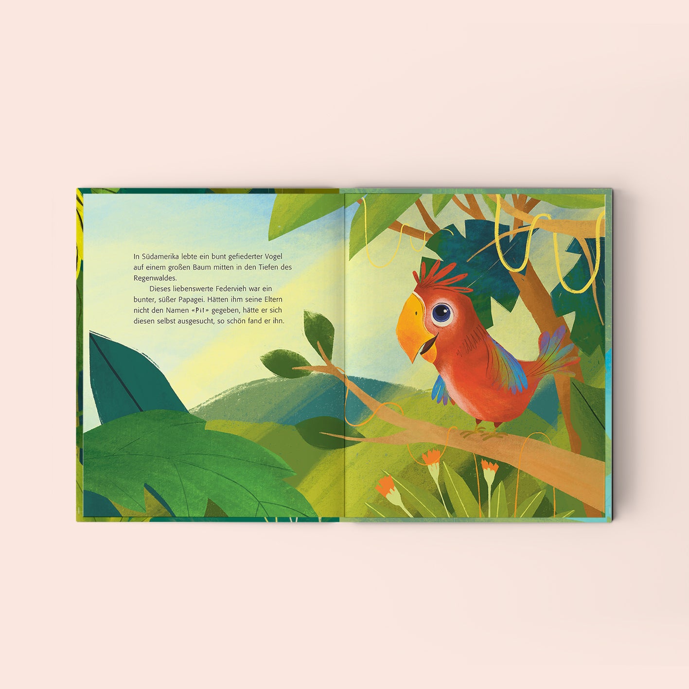 Kinderbuch «Papagei Pit»