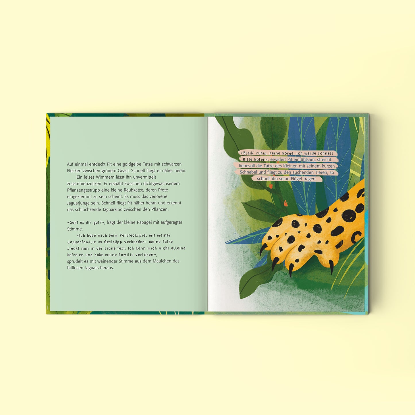 Kinderbuch «Papagei Pit»